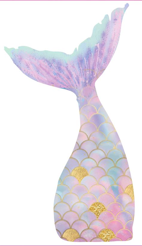 Free Printable Mermaid Tail